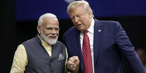 PM Narendra Modi with US President Donald Trump (File | AP)