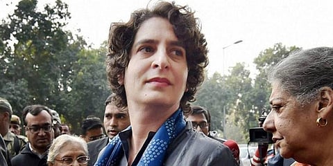 Congress general secretary Priyanka Gandhi (Photo | PTI)