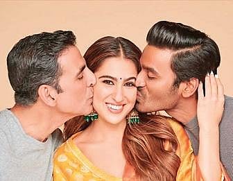 A poster of Atrangi Re.