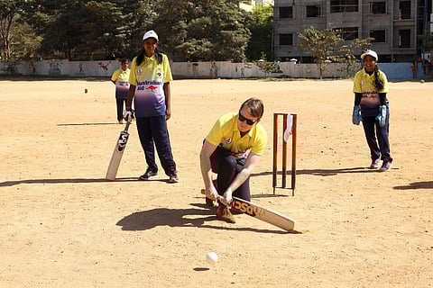 Under the grant, the Karnataka Women’s Blind Cricket Team will get access to quality coaching and training, enabling the players to represent India at an international level. (Photo | EPS)