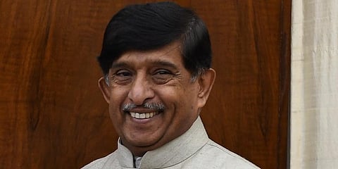 Rajya Sabha MP KC Ramamurthy (Photo | Narendra Modi Twitter)