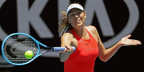 Five-time Grand Slam winner Maria Sharapova (Photo | AFP)