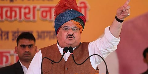 BJP chief JP Nadda. (Photo| PTI)