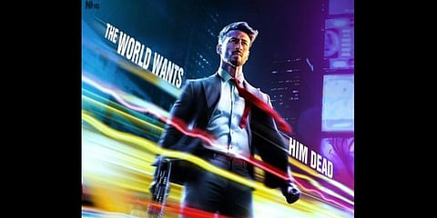 Tiger Shroff in 'Heropanti 2'. (Photo | Twitter)