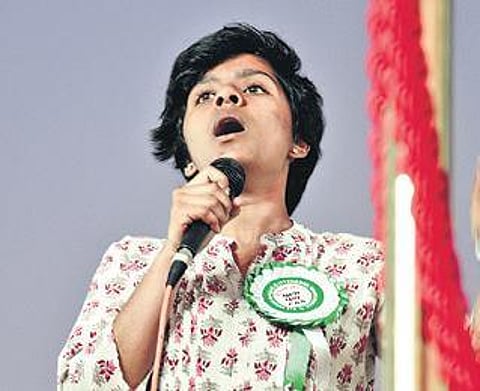 Cops interrogate Amulya; custody to end on Saturday