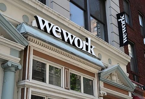 A WeWork office is seen in New York City. (Photo | AFP)
