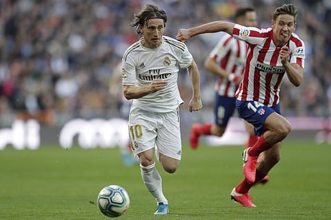 Cant catch up: Atletico have been suffering to catch up with their local rivals this season. (Photo | AP)