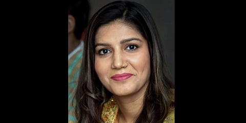 Haryanvi singer and dancer Sapna Chaudhary (Photo | PTI)