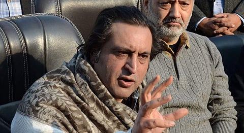 People's Conference chief Sajjad Gani Lone (File | PTI)