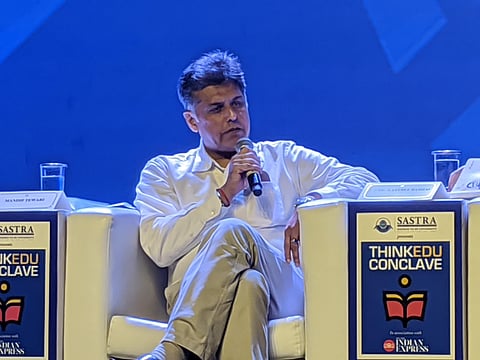 Congress leader Manish Tewari. (File photo)