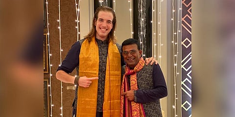 Noah Sims and Subha Ramiah