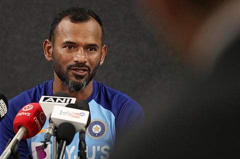 Indian fielding coach ielding coach Ramakrishnan Sridhar. (Photo| AFP)