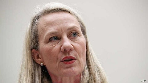 Acting Assistant Secretary of State for South and Central Asia, Alice Wells. (Photo | ANI Twitter)