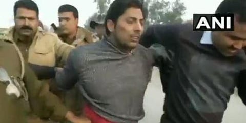 Shaheen Bagh shooter Kapil Baisala (Photo | ANI)