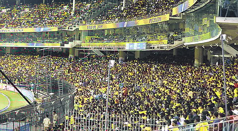 Chennai's MA Chidambaram Stadium during an IPL match (File Photo)