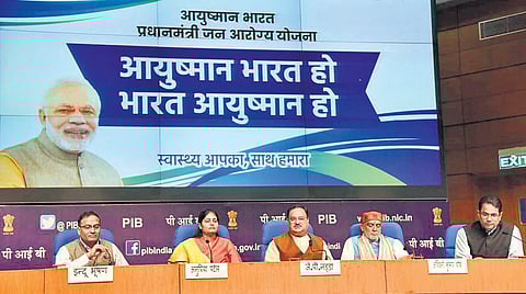 Pradhan Mantri Jan Aarogya Yojana has been showcased as one of the Modi government’s flagship schemes. (File Photo)