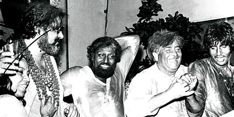 Amitabh Bachchan shared Holi photos from his younger days. (Photo | Amitabh Bachchan Instagram)