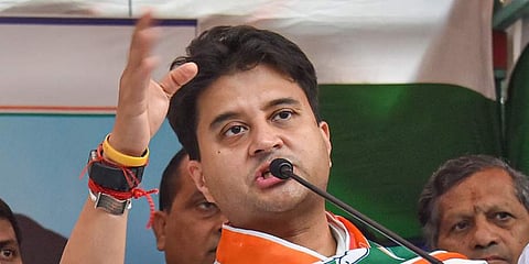 Former Union Minister Jyotiraditya Scindia (File | PTI)