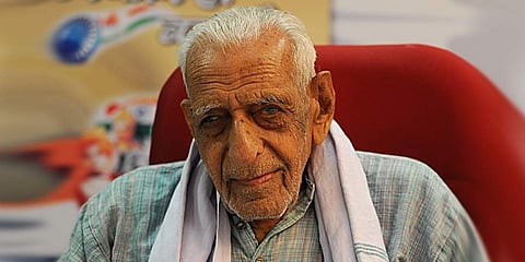 Freedom fighter Herohalli Srinivasaiah Doreswamy. (File Photo)