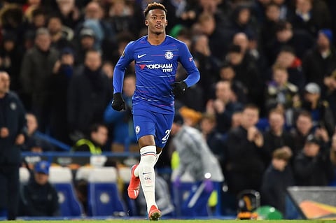 Chelsea's English midfielder Callum Hudson-Odoi. (Photo | AFP)