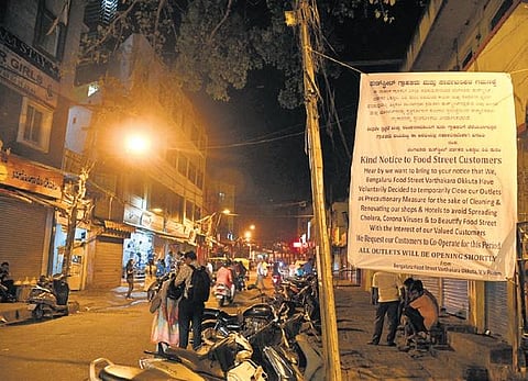 Hygiene alert: VV Puram Food Street shut down