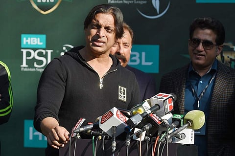 Former Pakistani cricketer Shoaib Akhtar (File Photo| AFP)
