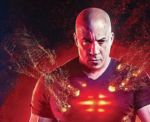 Vin Diesel in Bloodshot.