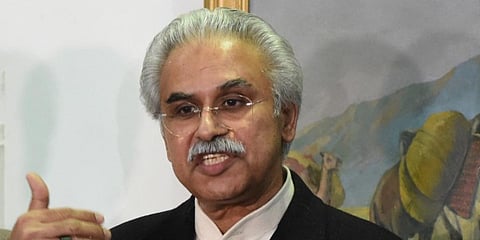 Special Assistant to Pakistan Prime Minister on National Health Dr Zafar Mirza. (File photo| AFP)