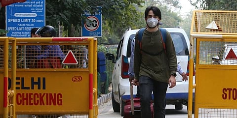 Only MPs, staff and journalists are allowed to enter Parliament from Monday. (Photo | Shekhar Yadav, EPS)