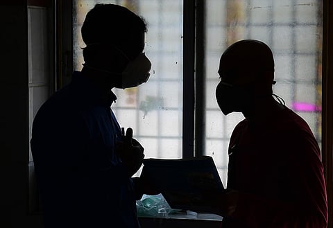People wear masks as preventive measure against coronavirus. (Photo | Shriram BN/EPS)