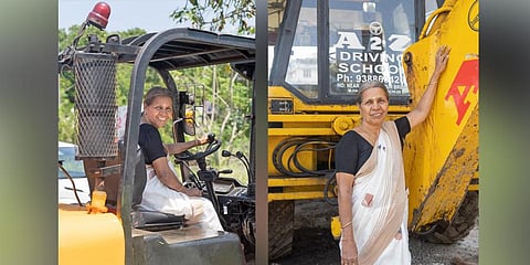 Thoppumpady native Radhamani TK. (Photo | EPS)