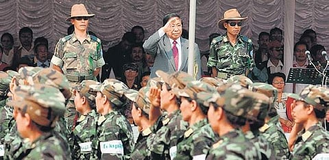 Naga group National Socialist Council of Nagalim (NSCN-IM)