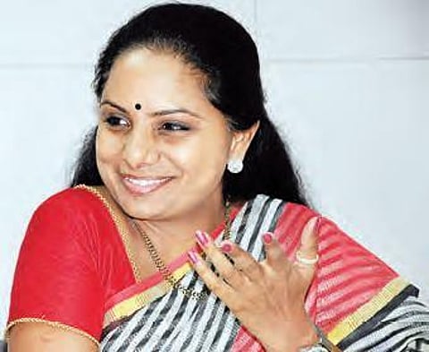 Former Nizamabad MP K Kavitha