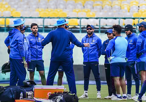 Indian cricket team players. (Photo | PTI)