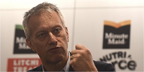 Coca-Cola CEO James Quincey. (Photo| AFP)