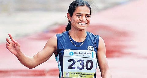 India’s sprinter Dutee Chand