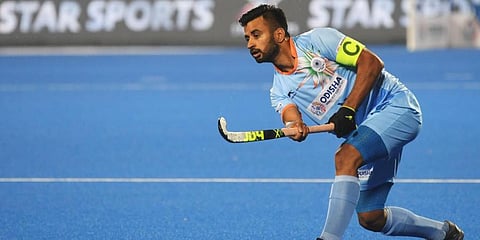 Indian men's hockey team captain Manpreet Singh (Photo | AFP)