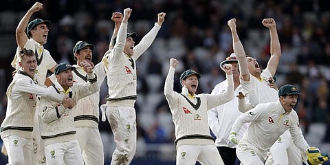 A still from 'The Test: A New Era For Australia’s Team'.