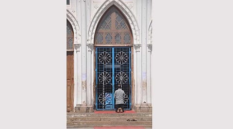 Velankanni church closed for devotees, mass to be streamed live