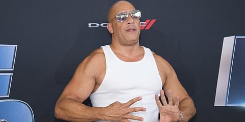 Hollywood actor Vin Diesel (Photo | AP)
