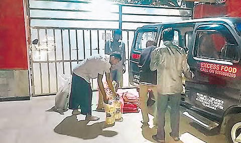 He doesn’t charge a single penny for the food or the delivery.