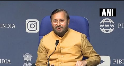 Union MInister Prakash Javadekar (Photo | Twitter/ANI)