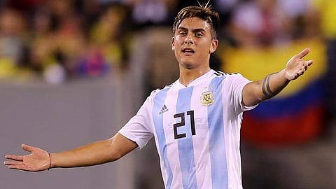 Argnetina footballer Paulo Dybala (Photo | AFP)