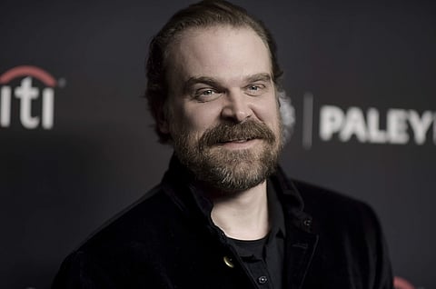 David Harbour attends the 35th Annual Paleyfest 'Stranger Things' at the Dolby Theatre