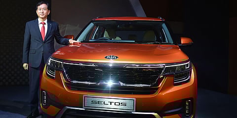 Kia’s sales have been largely driven by its highly popular SUV Seltos. (File photo| PTI)
