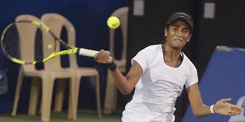 Indian tennis star Rutuja Bhosale (File Photo | PTI)