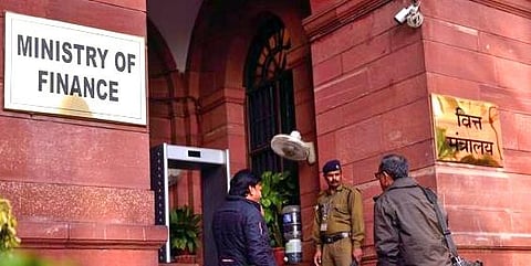 The Ministry of Finance office in New Delhi. (File photo| IANS)
