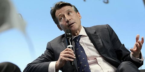 World Athletics president Sebastian Coe (File Photo | AP)