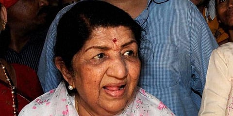 Playback legend Lata Mangeshkar (File Photo | PTI)