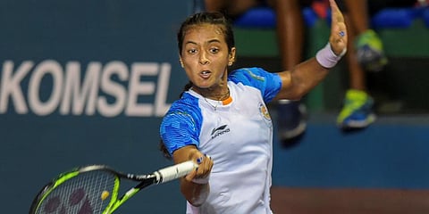 Indian tennis star Ankita Raina (File Photo | PTI)